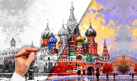 Раскраска онлайн: раскраски на тему "Архитектура"