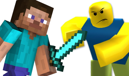 Стратегия Нубик против Роблокс Война в Майнкрафт