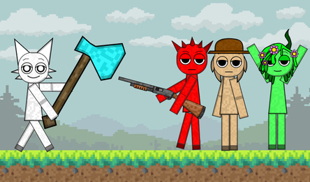 Спрунки Сэндбокс Военный Мод