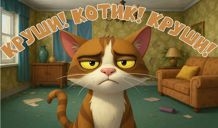 Круши! Котик! Круши!
