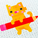 Coloring by Numbers. Pixel World