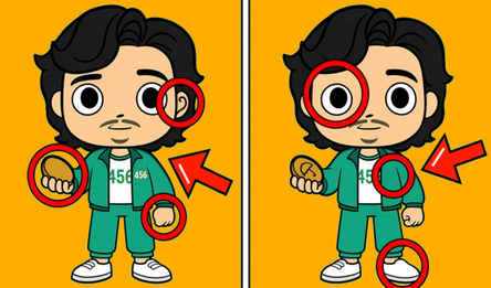 Найди все отличия челлендж!