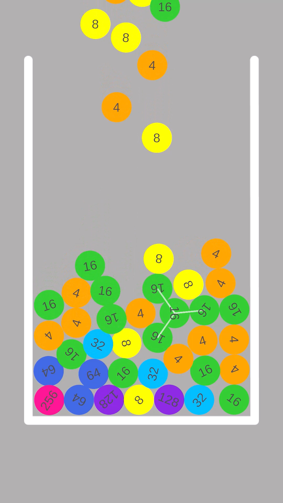 Orb2048 (by smagoll) - play online for free on Yandex Games