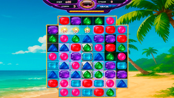 Потайные Самоцветы - Три в Ряд!