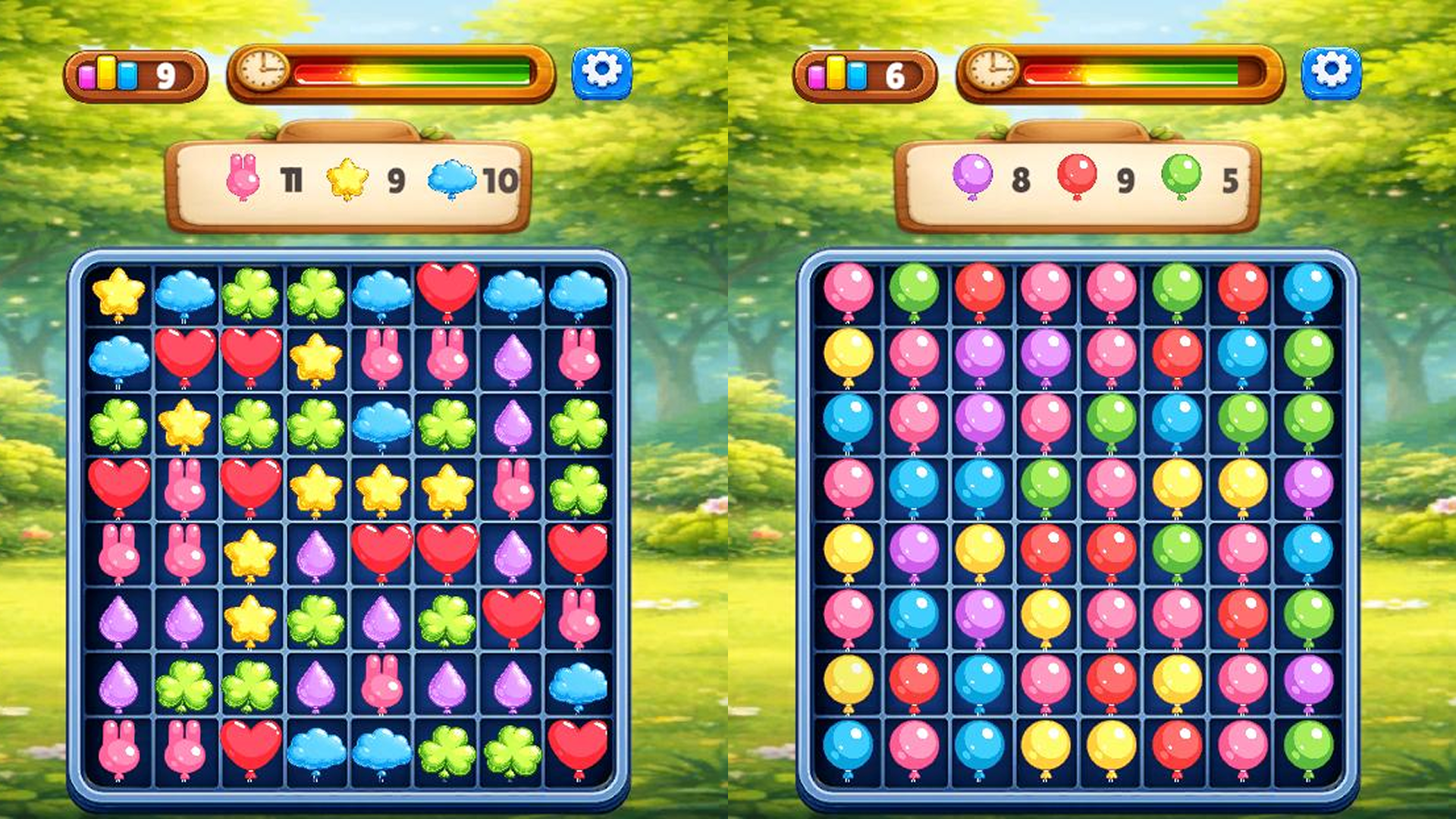 Лопай шарики!