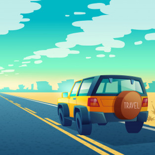 Toon Highway Traffic 3D