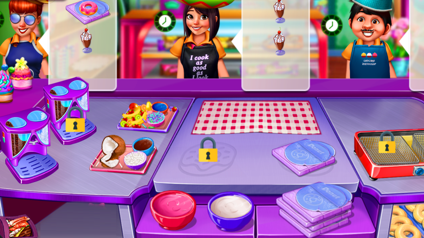 Cooking Fast 2 – Donuts - Free Online Games