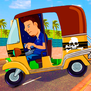 Rickshaw Driving