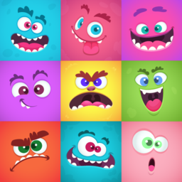 Monsters Color Fill