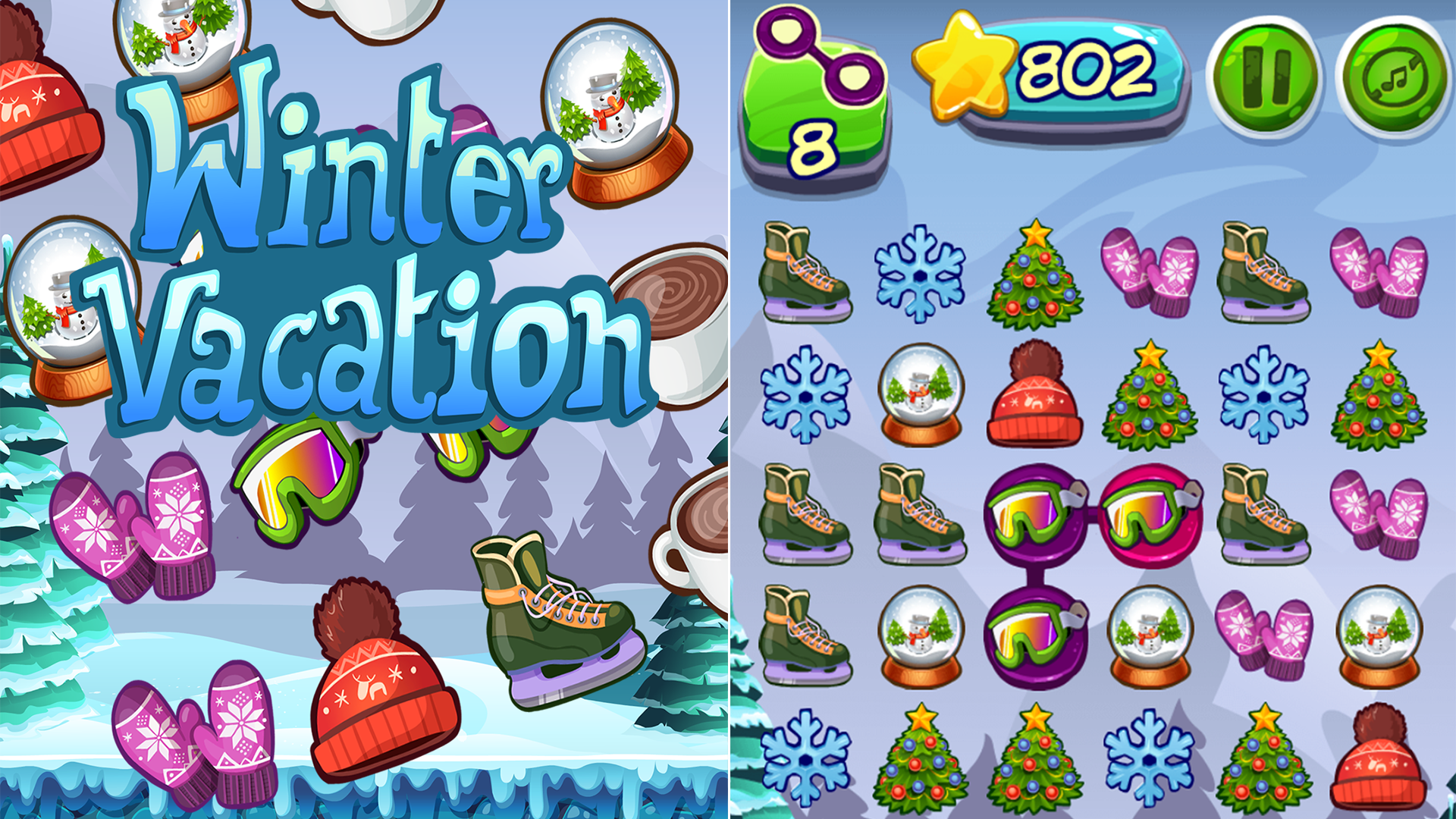 Winter Vacation - Jogo Gratuito Online