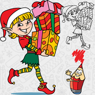 Coloring Book - Christmas