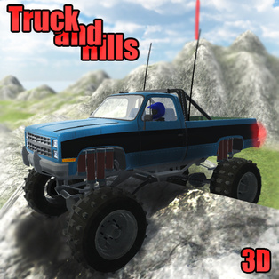 3D Truck and Hills
