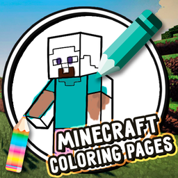Minecraft coloring pages