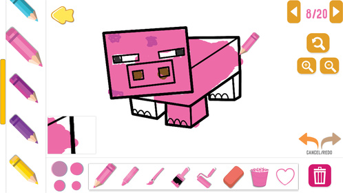 4800 Minecraft Coloring Pages Online  Best HD