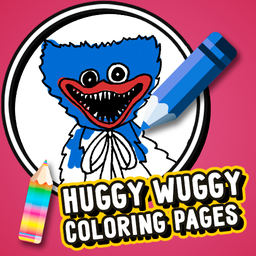 Huggy Wuggy Coloring Pages