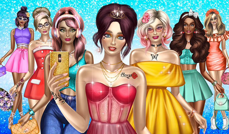 Model Dress Up for Girls — play online for free on Yandex Games