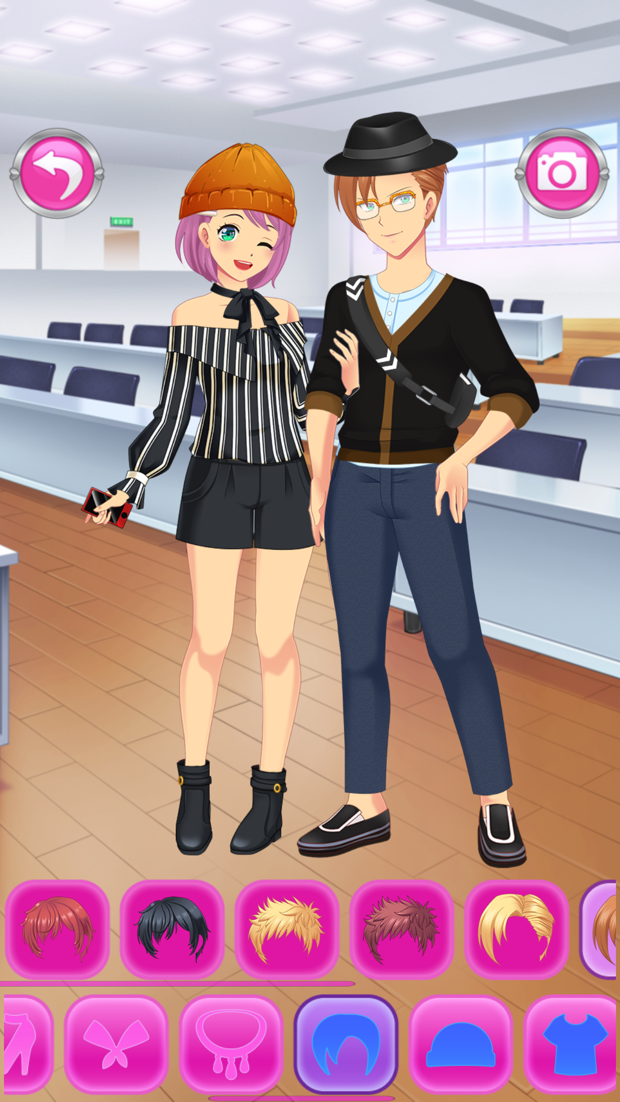 Anime Couple Dress Up 🔥 Play online