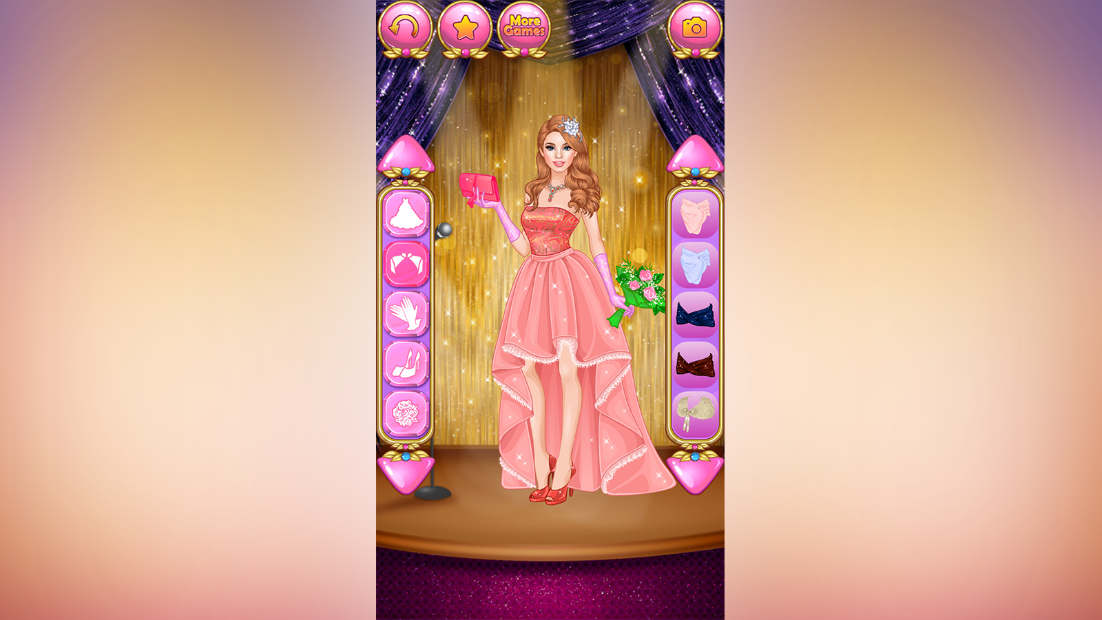 Prom Night Dress Up — play online for free on Yandex Games