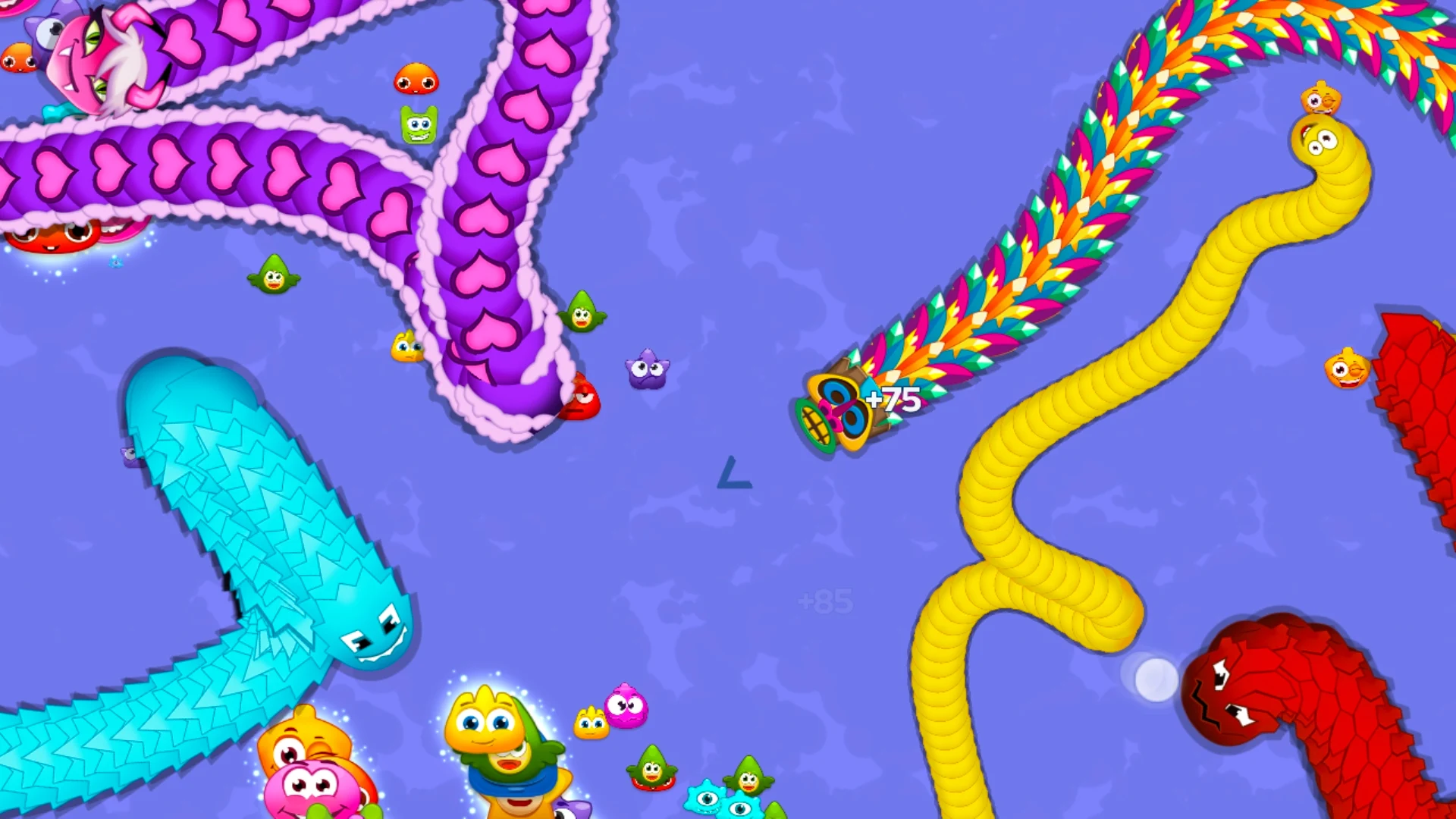 Worms Zone — Jogue online gratuitamente em Yandex Games