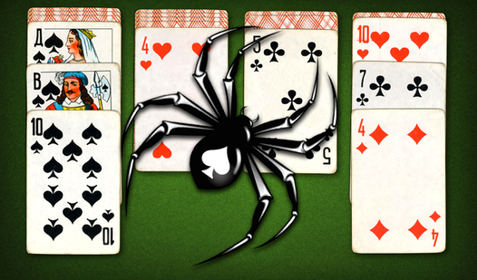 Spider Solitaire (1, 2, e 4 naipes) — Jogue online gratuitamente em Yandex  Games