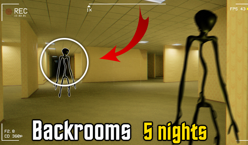 Backrooms: 5 nights — play online for free on Playhop