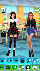 Jogos de Vestir as Amigas Fashionistas no Meninas Jogos