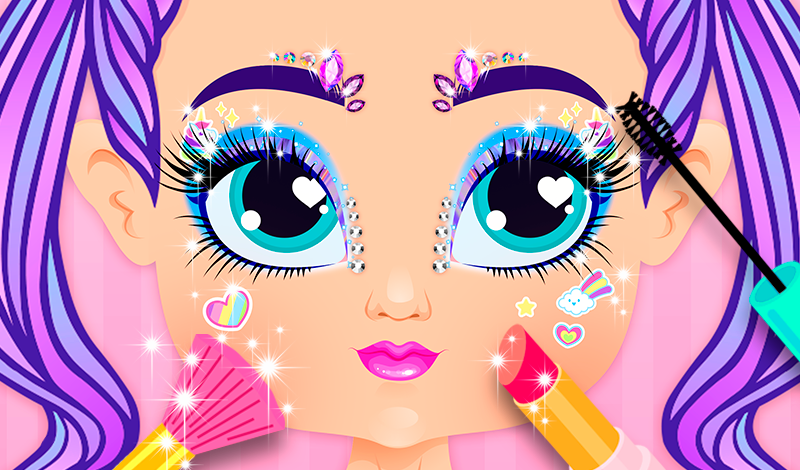 Makeup: game for girls — play online for free on Yandex Games