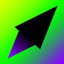 Black arrow — Yandex Games
