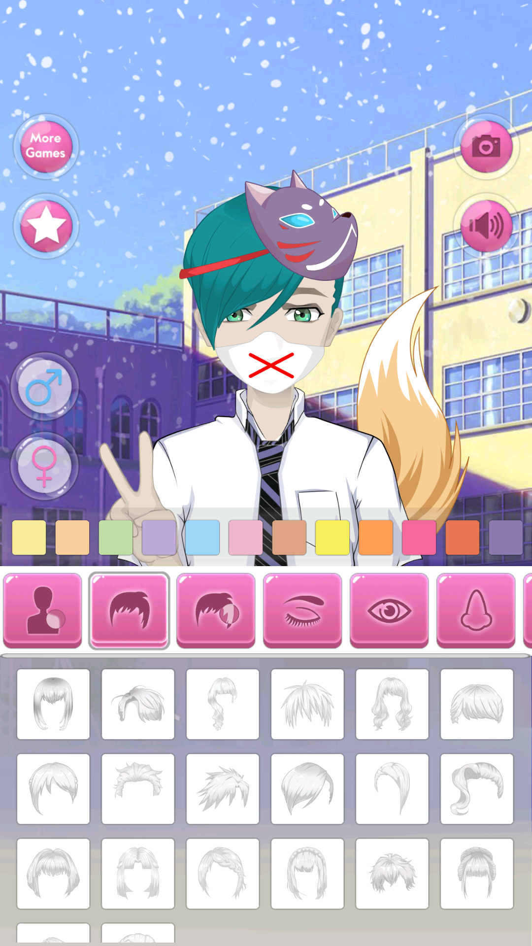 Avatar Maker Anime — play online for free on Yandex Games