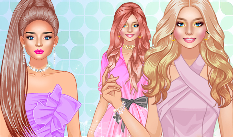 Pastel Dress Up: Sisters — online for on Yandex Games