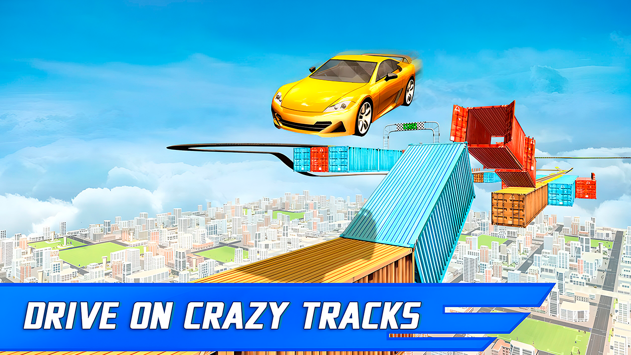 Crazy Car Stunts 🕹️ Jogue no CrazyGames