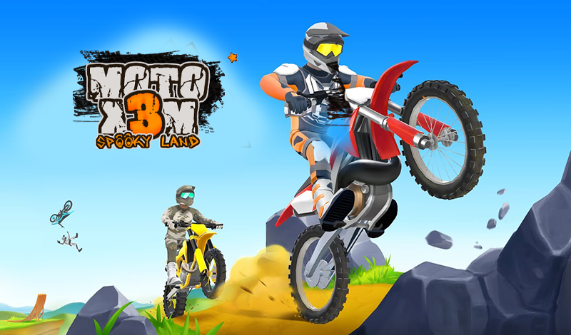 Moto X3M Spooky Land - Play Online on SilverGames 🕹️