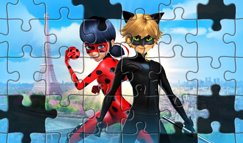 Lady bug - online puzzle