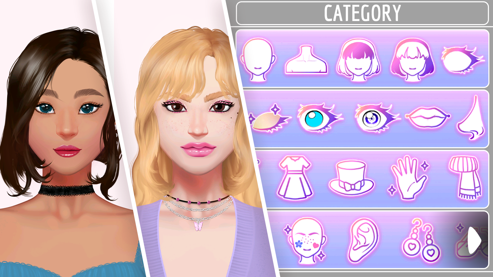 Live Avatar Maker: Girls — play online for free on Yandex Games