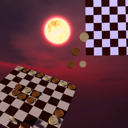 Draughts under the moon