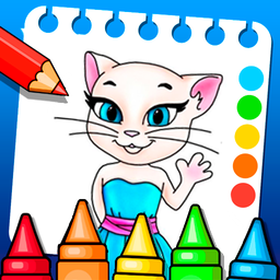 Talking Angela Coloring