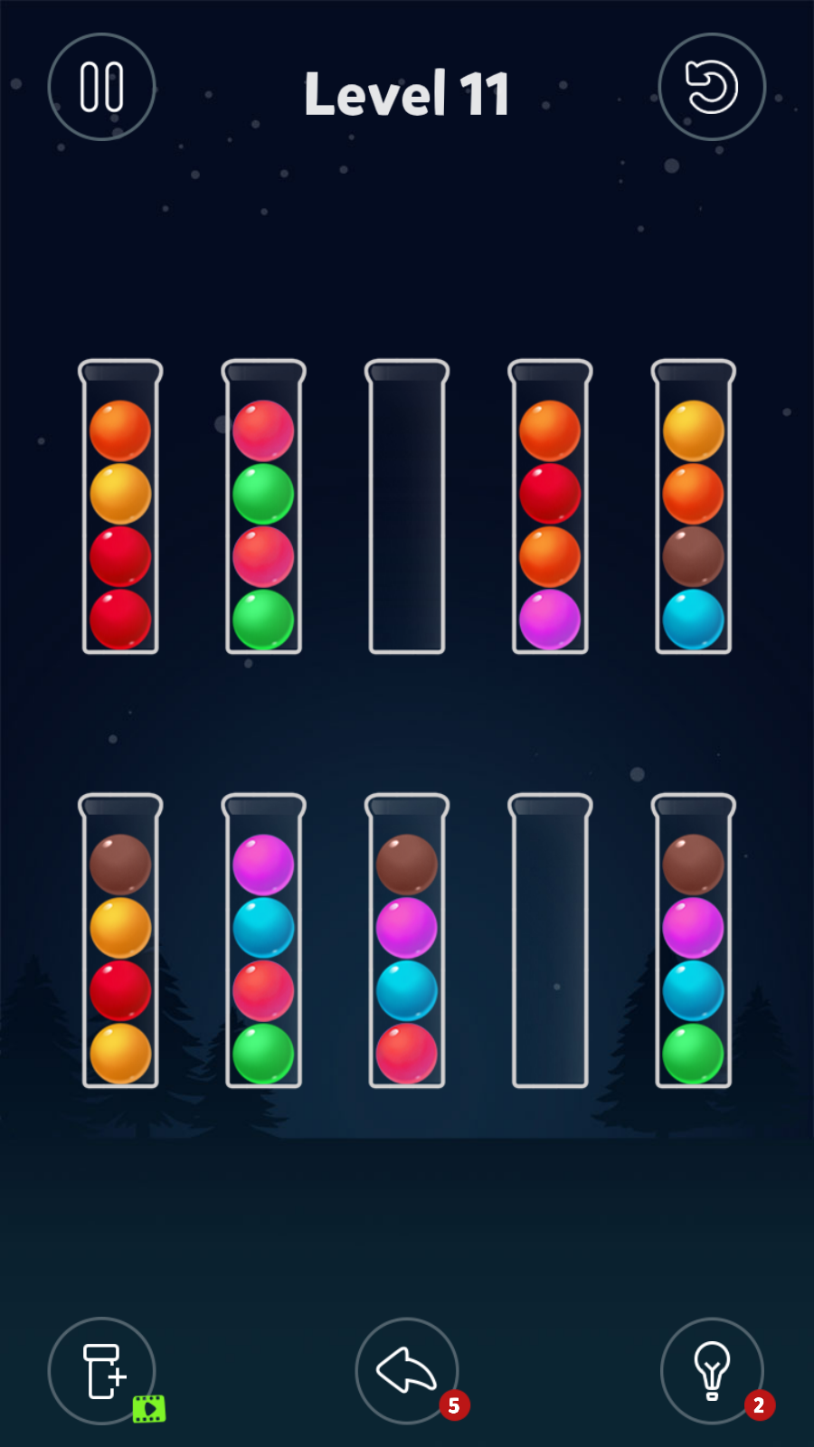 Ball Sort Puzzle — Jogue online gratuitamente em Yandex Games