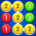 Шарыкі злучаюць па нумарах