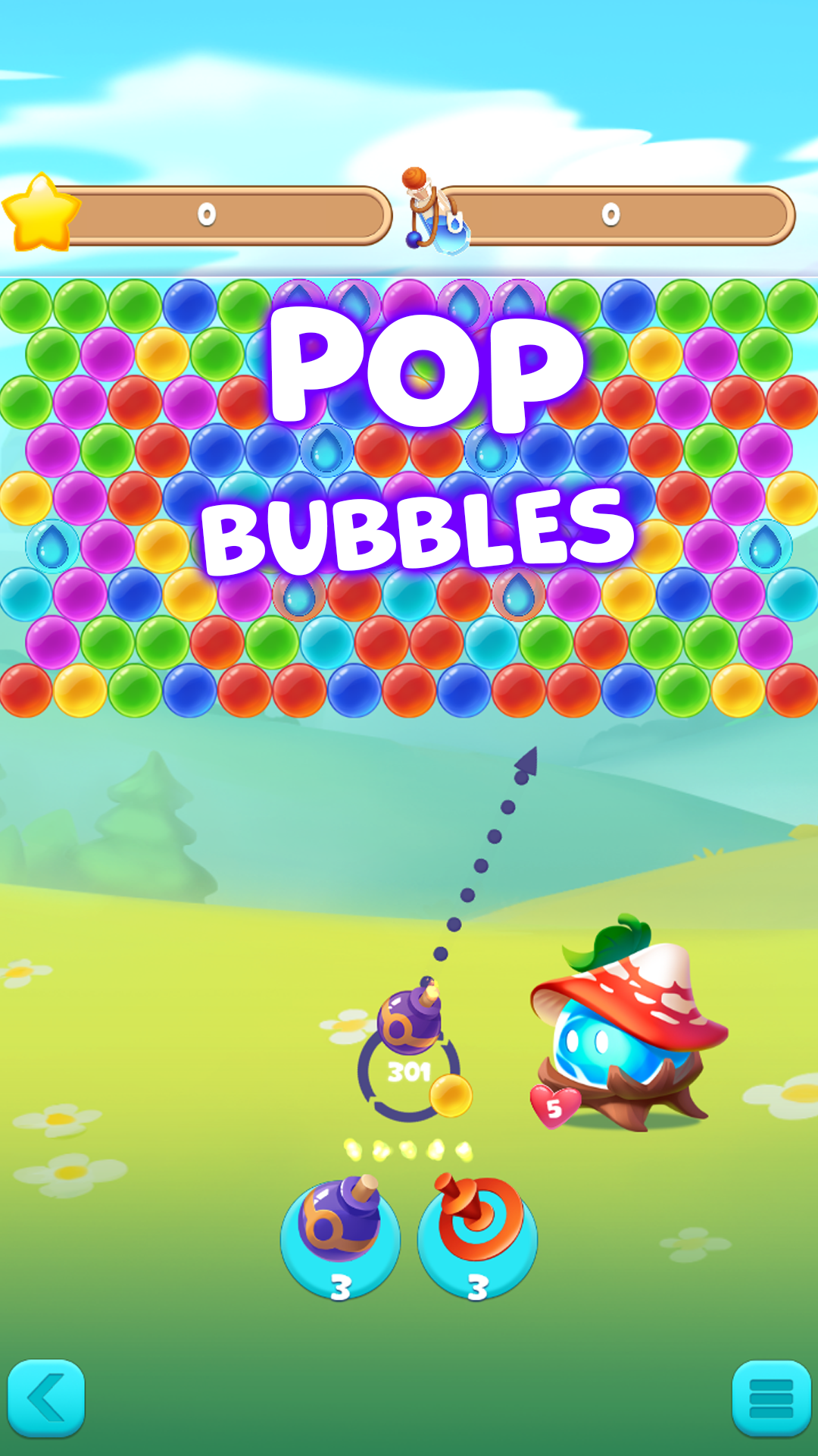 Cute Monster Bubble Shooter - Jogo Gratuito Online