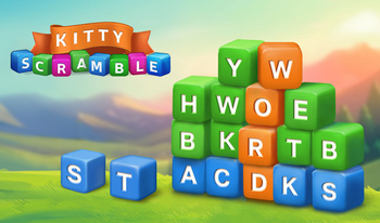 Kitty Scramble: Word Stacks