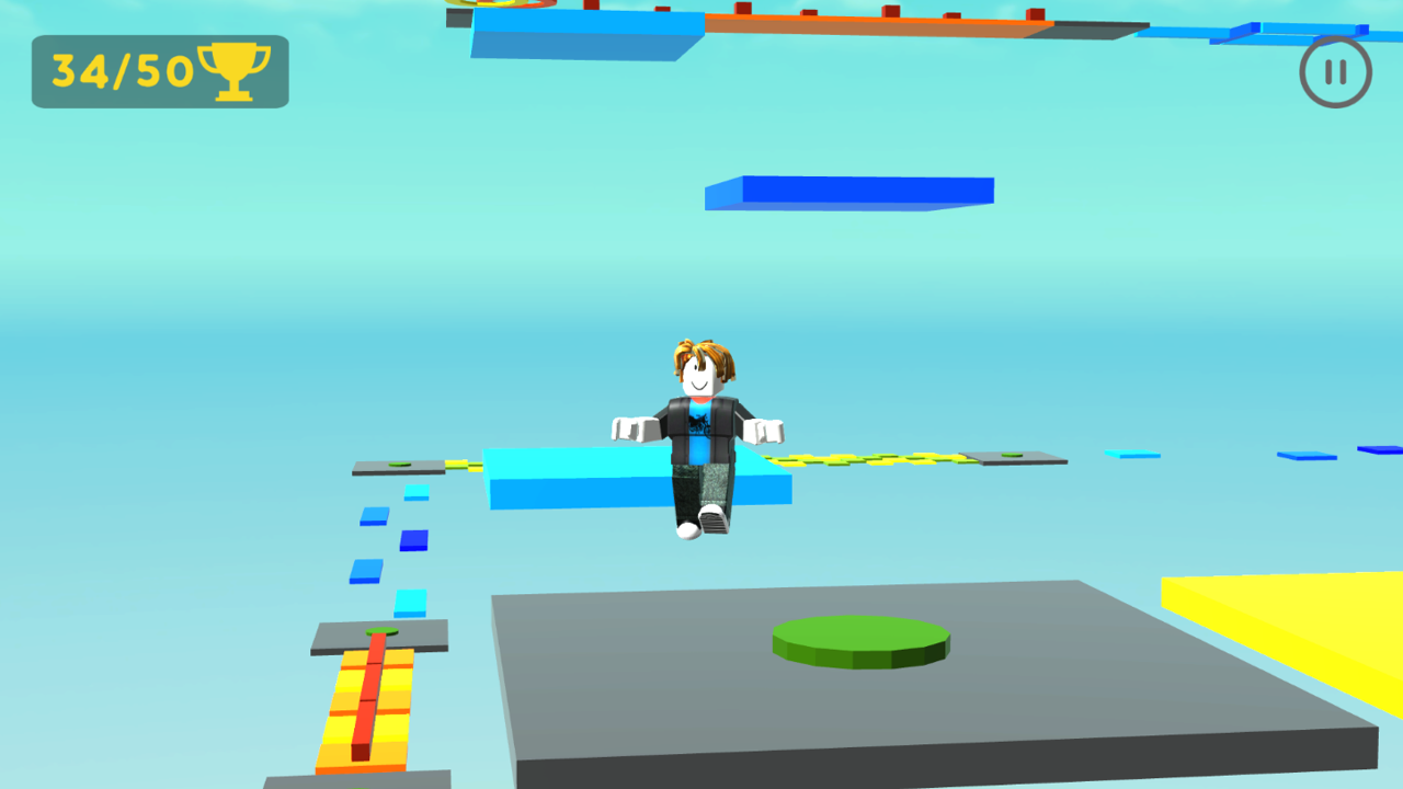 ROBLOX OBBY: ROAD TO THE SKY