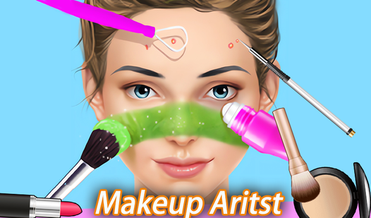 Makeup Aritst - гуляць анлайн бясплатна на сэрвісе Яндекс Игры