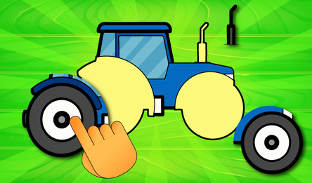 Дзіцячыя пазлы: машынкі