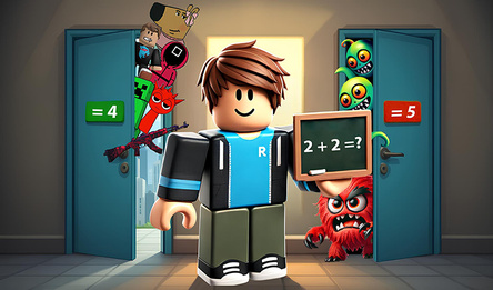 Выбери дверь и получи подарок! Школьная математика