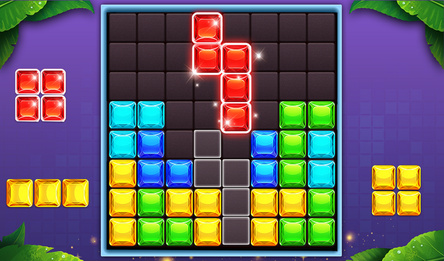 Собери блочный пазл