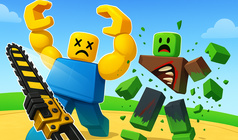 Обби с Мечом! Разруби врагов на Арене Роблокс!