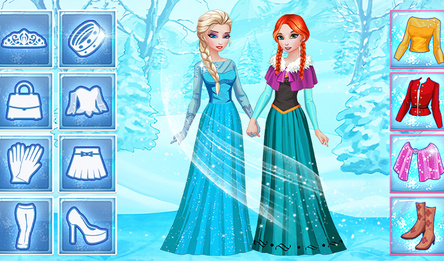 Холодное Сердце Одевалки