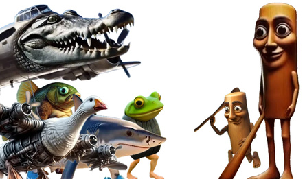 Итальянские животные мем: Соединяй