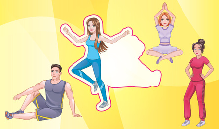 Пазлы с позами