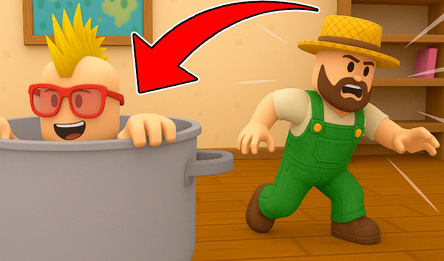 Обби: Прятки с Друзьями